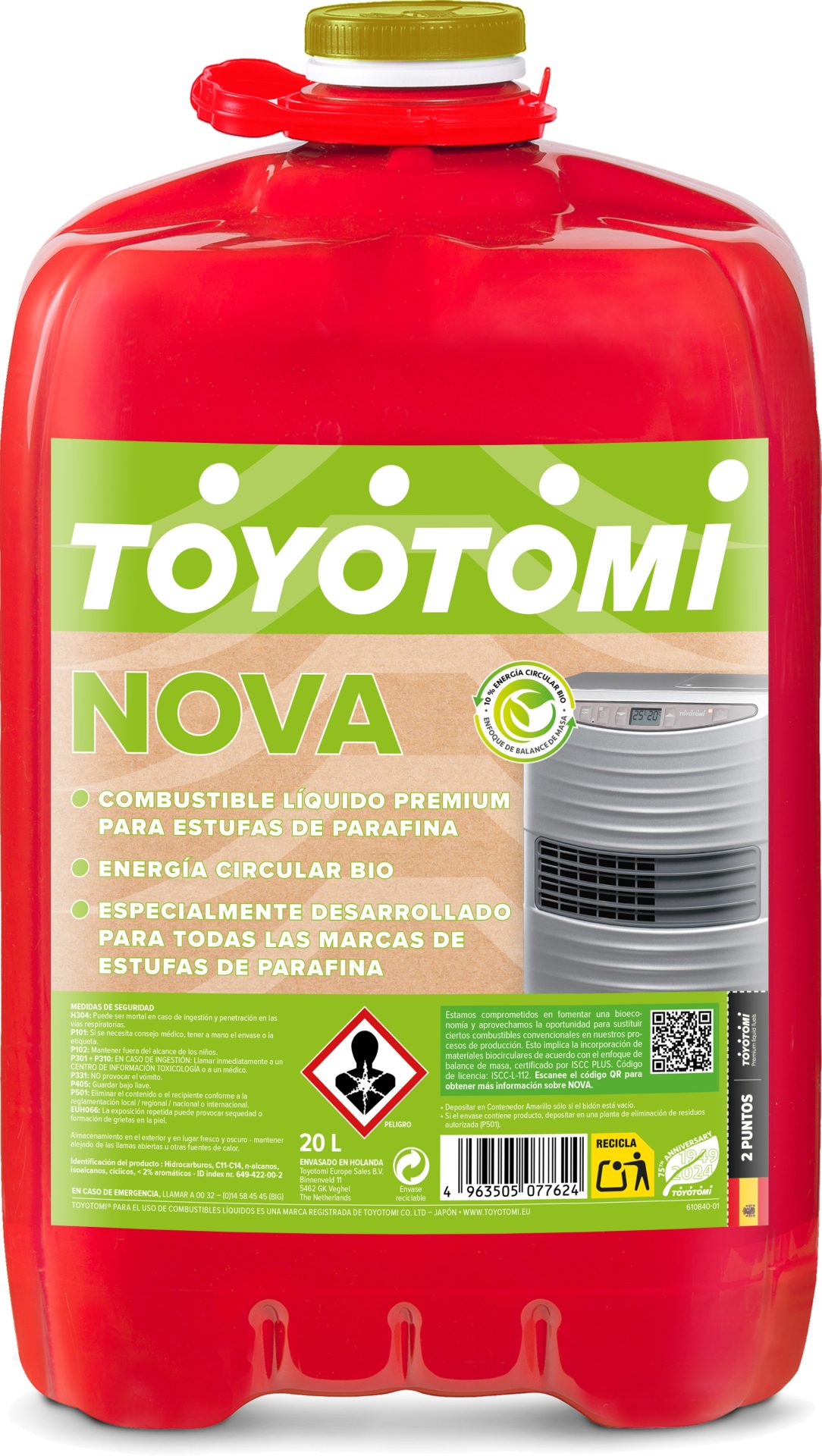 TOYOTOMI NOVA 20L